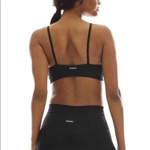 KDEER High Neck Bra in Black
